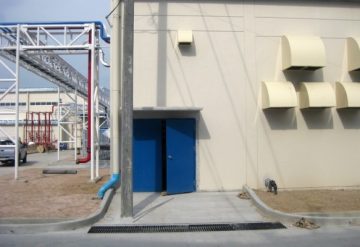งานสะพานรับสายไฟงานระบบ